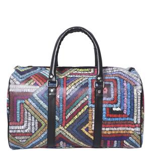 FASHION MULTI PATTERN PRINT TRAVEL SIZE BAG