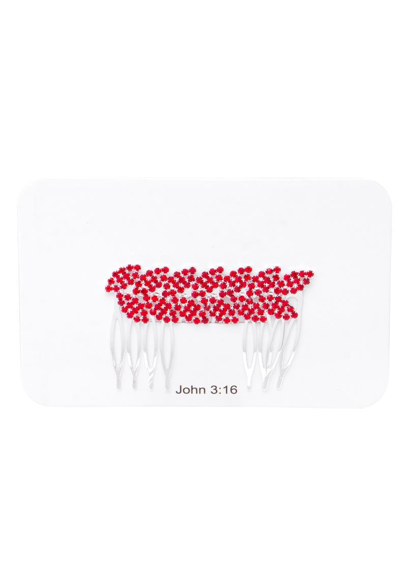 RHINESTONE HAIR COMB