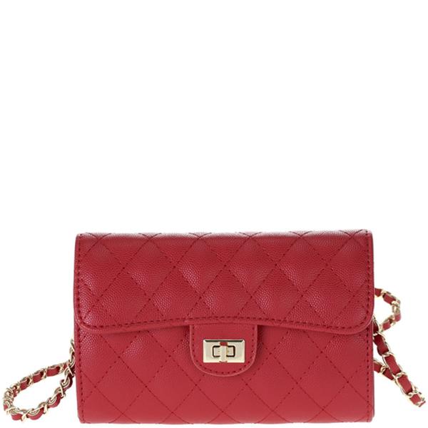 TREND QUILT STITCH CROSSBODY BAG