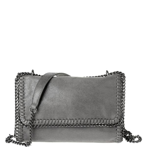 STYLISH TRIM CHAIN SHOULDER CROSSBODY BAG