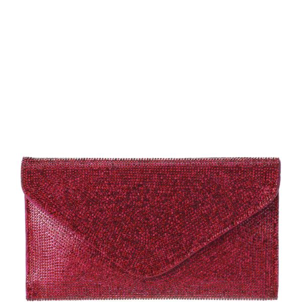 FULL CRYSTAL ENVELOP EVENING CLUTCH BAG