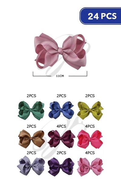 RIBBON PIN BOW(24 UNITS)