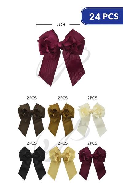 RIBBON PIN BOW (24 UNITS)
