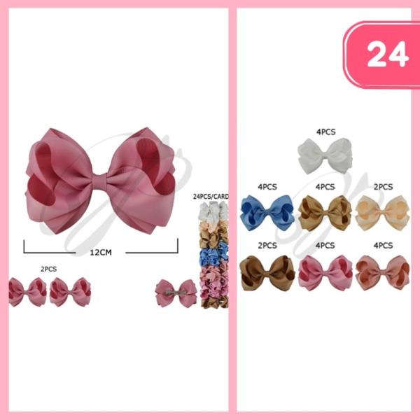 RIBBON PIN BOW (24 UNITS)
