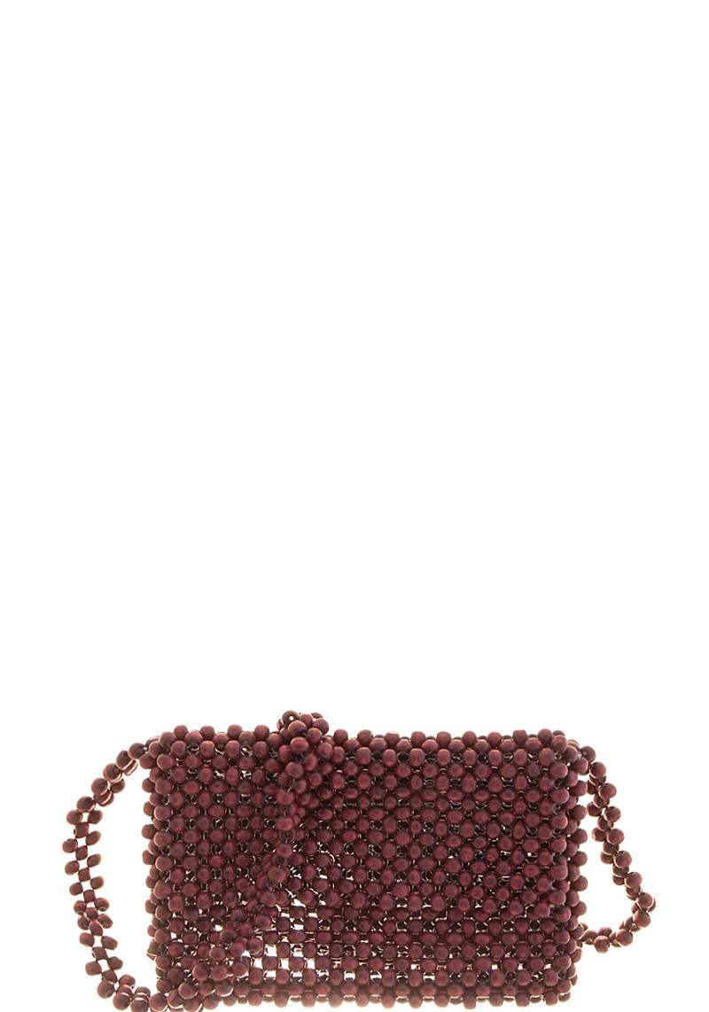 FULL BEAD CROSSBODY BAG
