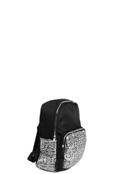 ANIMAL SNAKE PRINT BACKPACK