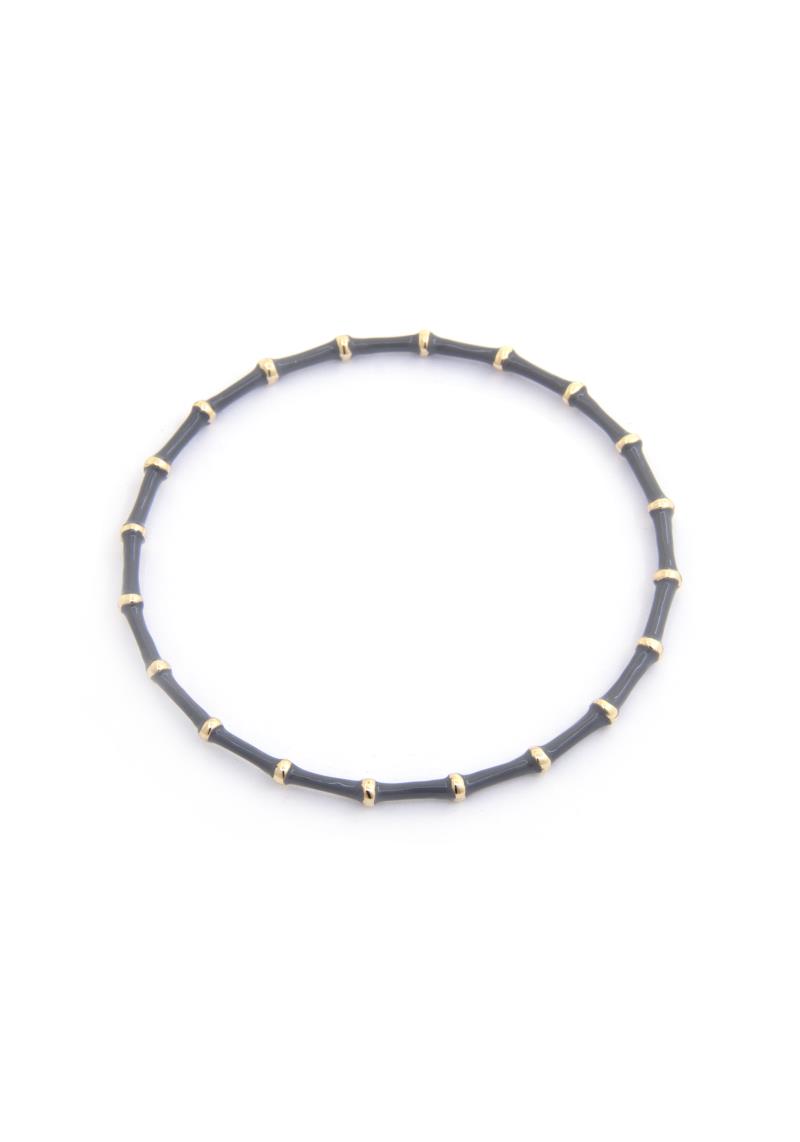 COLOR METAL BAMBOO METAL BANGLE