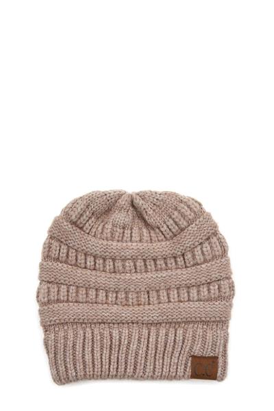 CC MIXED SOFT YARN BEANIE