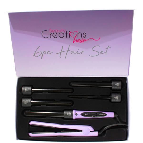 BEAUTY CREATIONS 6 PIECE HAIR SET