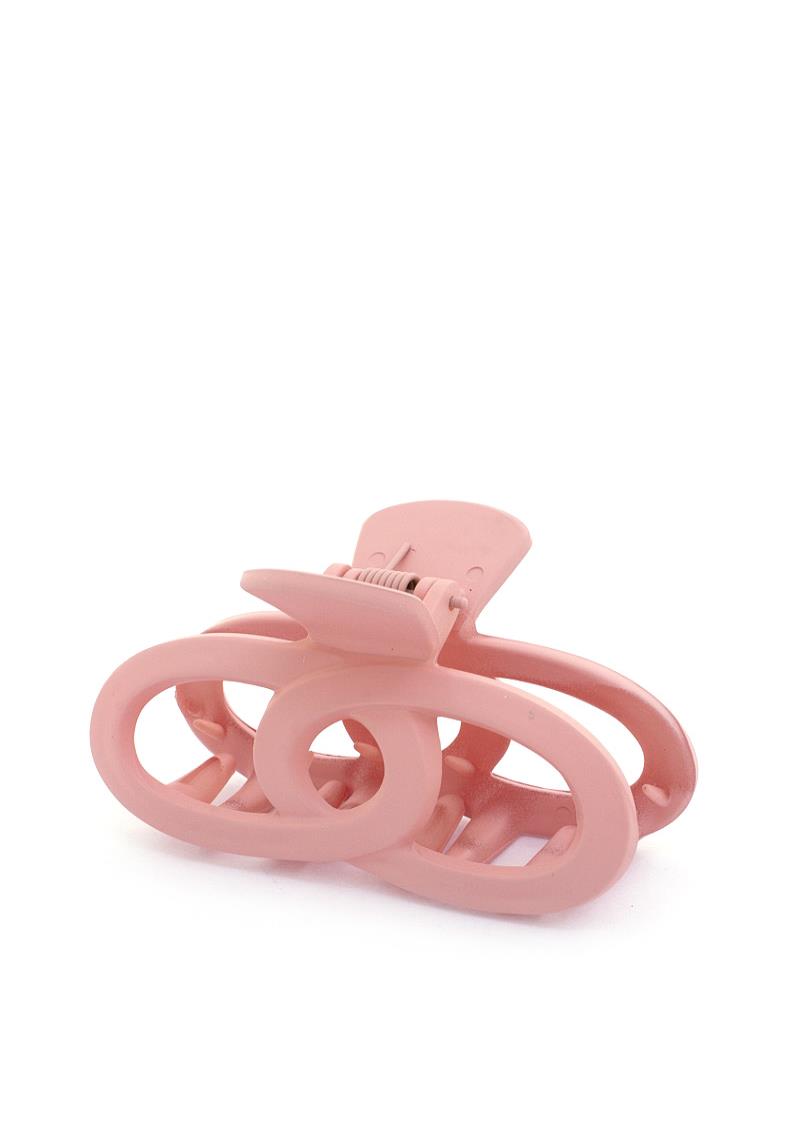 SODAJO DOUBLE CIRCLE SMOOTH TEXTURE HAIR CLIP