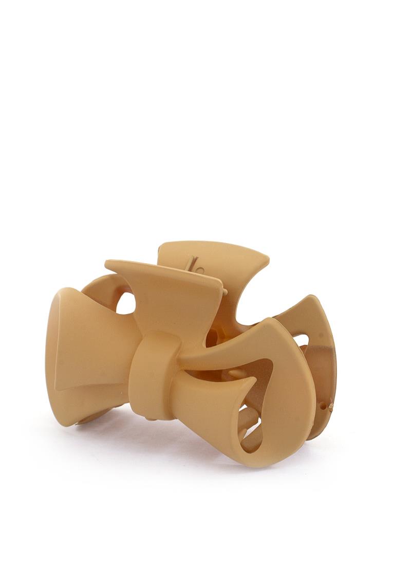 SODAJO BOW SMOOTH TEXTURED HAIR CLIP