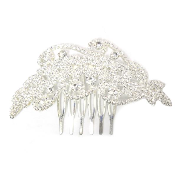 RHINESTONE BRIDAL HAIR COMB