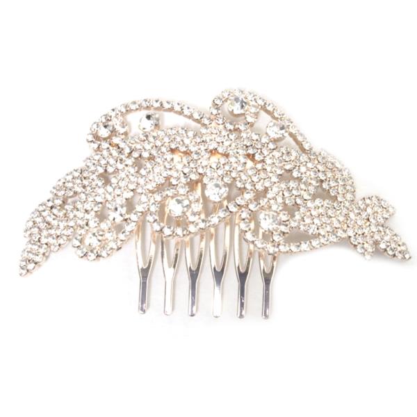 RHINESTONE BRIDAL HAIR COMB