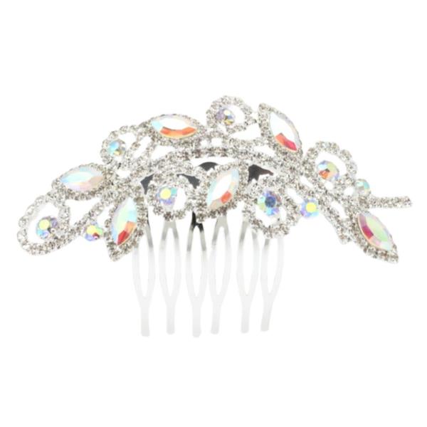 MARQUISE SHAPE RHINESTONE HAIR COMB