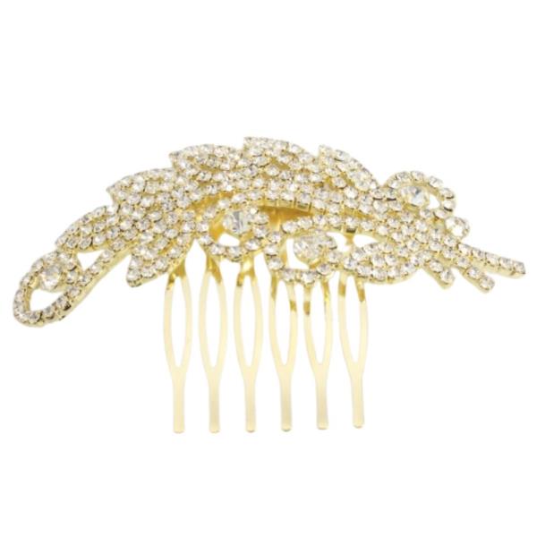 RHINESTONE HAIR COMB