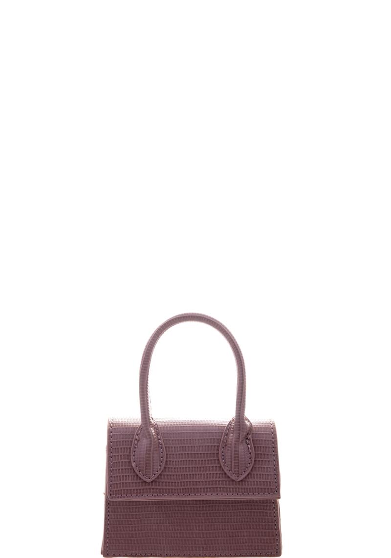 MINI CUTE PATTERNED DESIGN WITH HANDLE CROSSBODY BAG