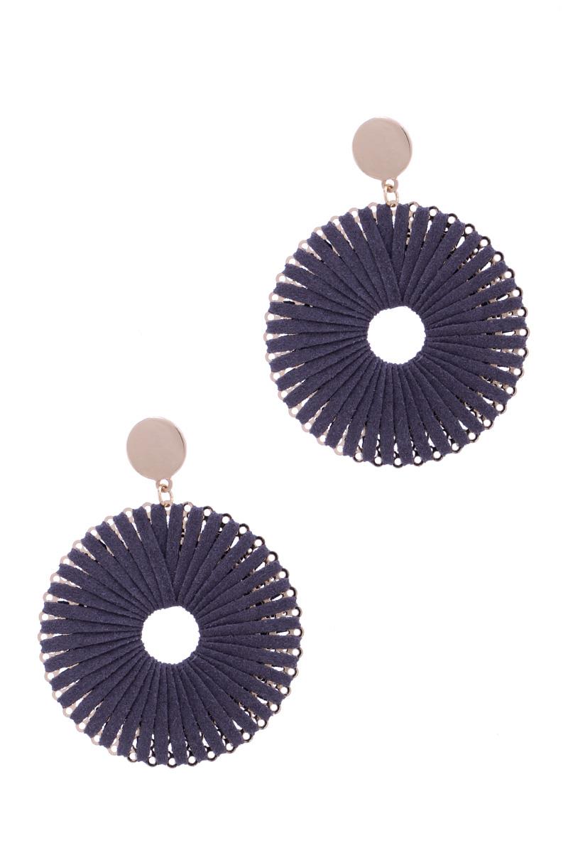 ROUND WRAPPING EARRING