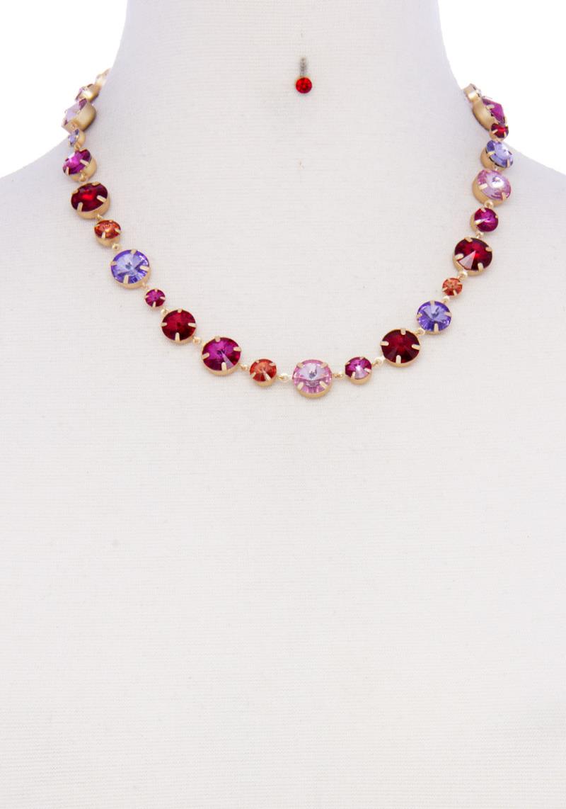 RHINESTONE NECKLACE