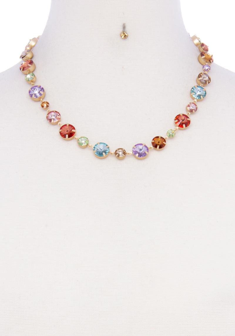 RHINESTONE NECKLACE