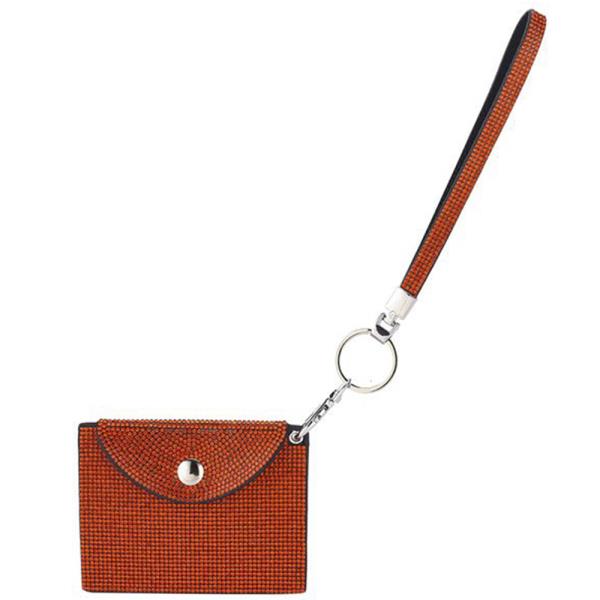 SPARKLING RHINESTONE COVERED HAND STRAP KEY CHAIN