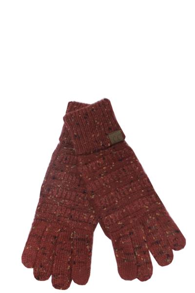 CC confetti touch screen compatible CC gloves