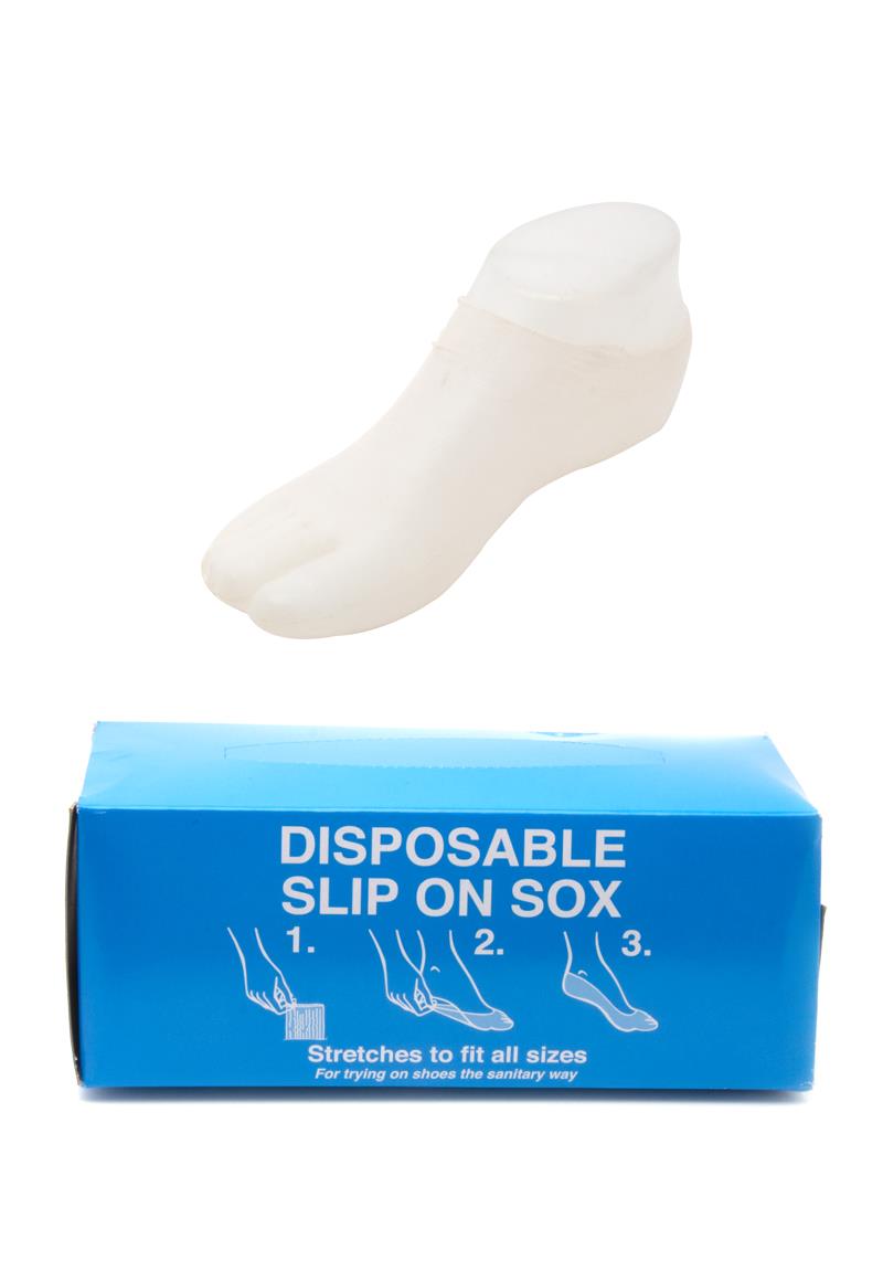 DISPOSABLE SLIP ON SOX