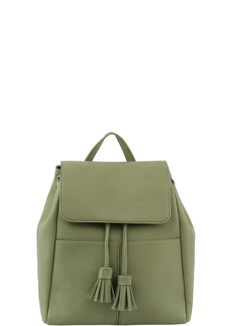 SMOOTH TASSEL CHIC BACKPACK
