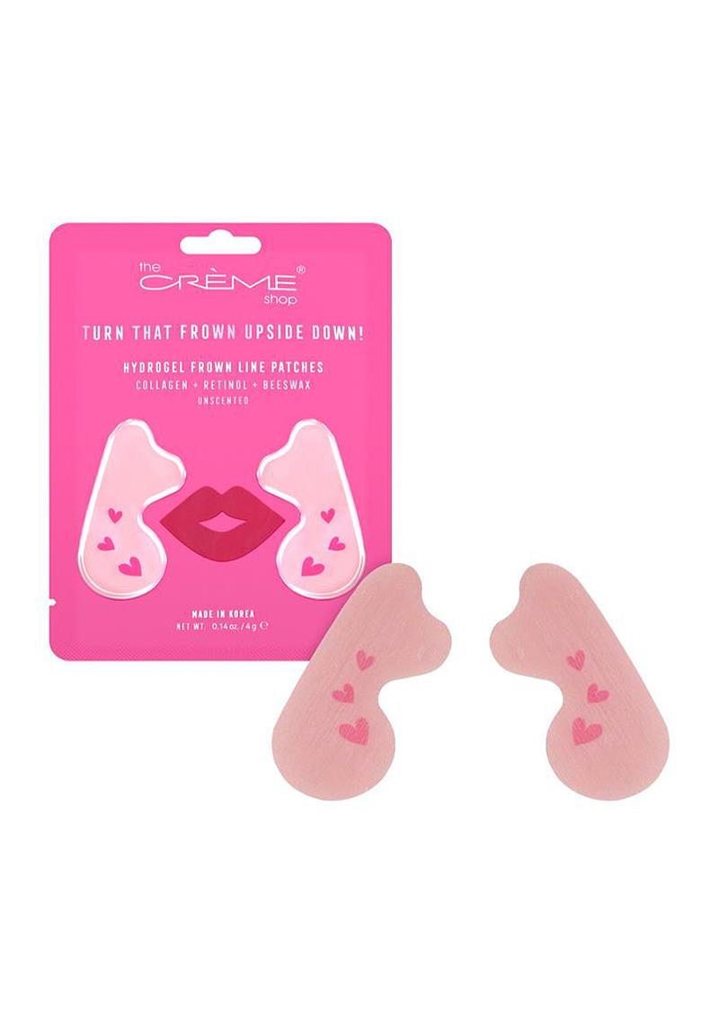 TURN THAT FROWN UPSIDE DOWN HYDROGEL FROWN LINE PATCHES 6 PCS