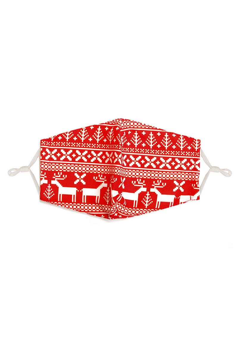 CHRISTMAS WINTER PATTERN FASHION FACE MASK