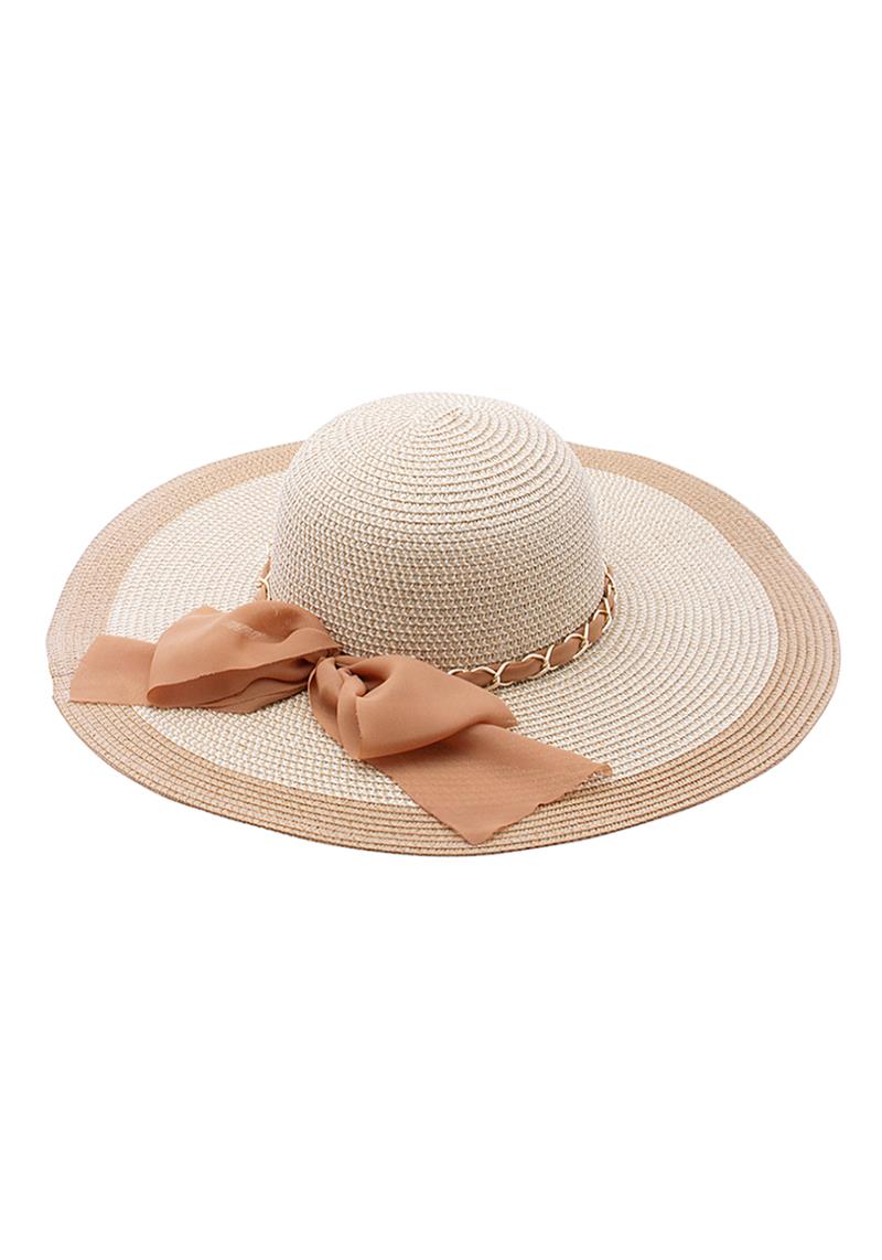 CHC LINK RIBBON PATTERN SUN HAT
