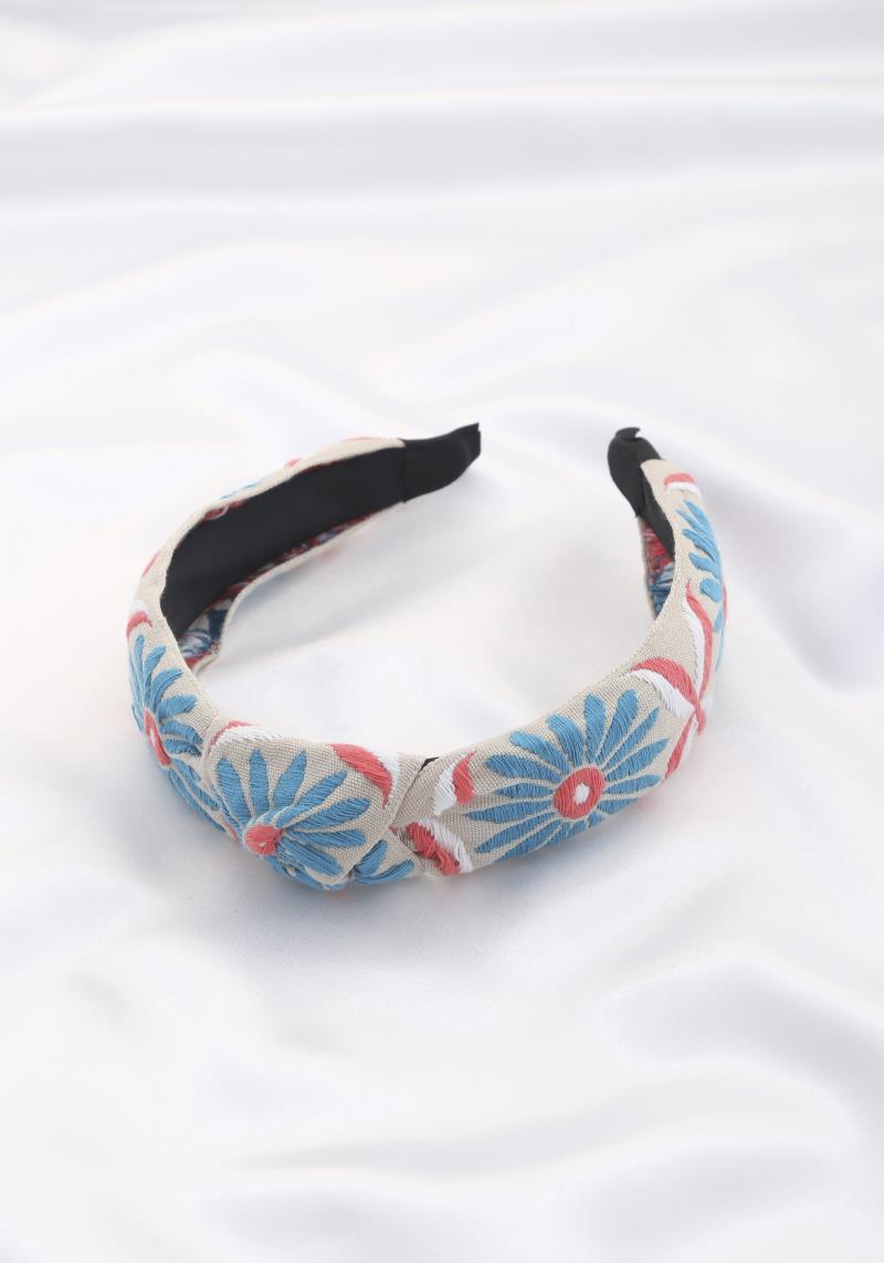 FLOWER PATTERN HEADBAND