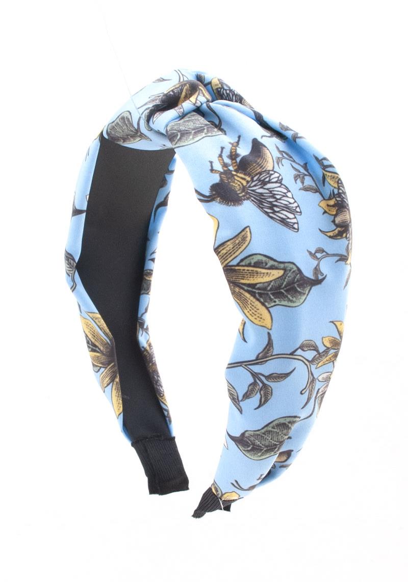FLORAL PRINT MID KNOT HEADBAND