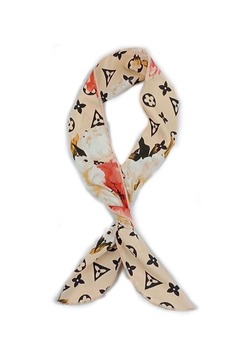 TWISTABLE WIRE FLORAL SILKY HAIR HEADBAND