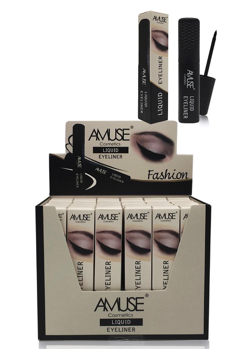 AMUSE COSMETICS LIQUID EYELINER - 24 PCS.