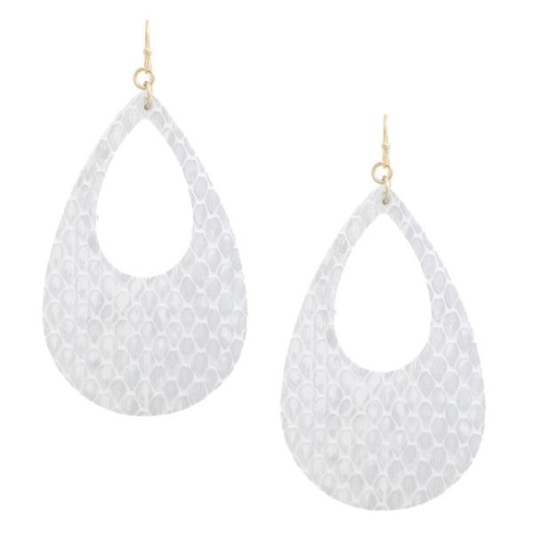TEARDROP DANGLE EARRING