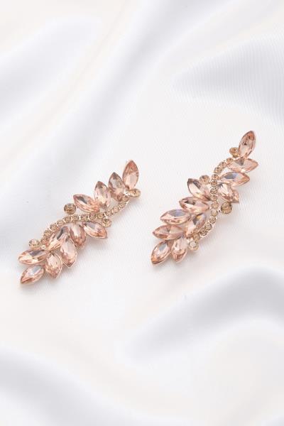 MARQUISE SHAPE CRYSTAL DANGLE EARRING