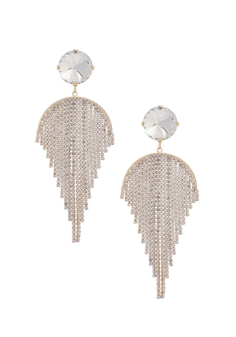 DANGLE RHINESTONE EARRING