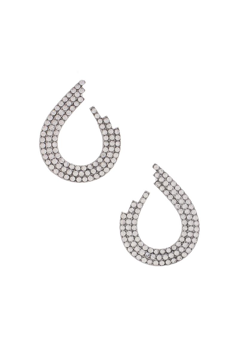 RHINESTONE EARRING