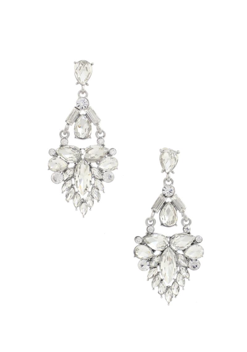 RHINESTONE EARRING