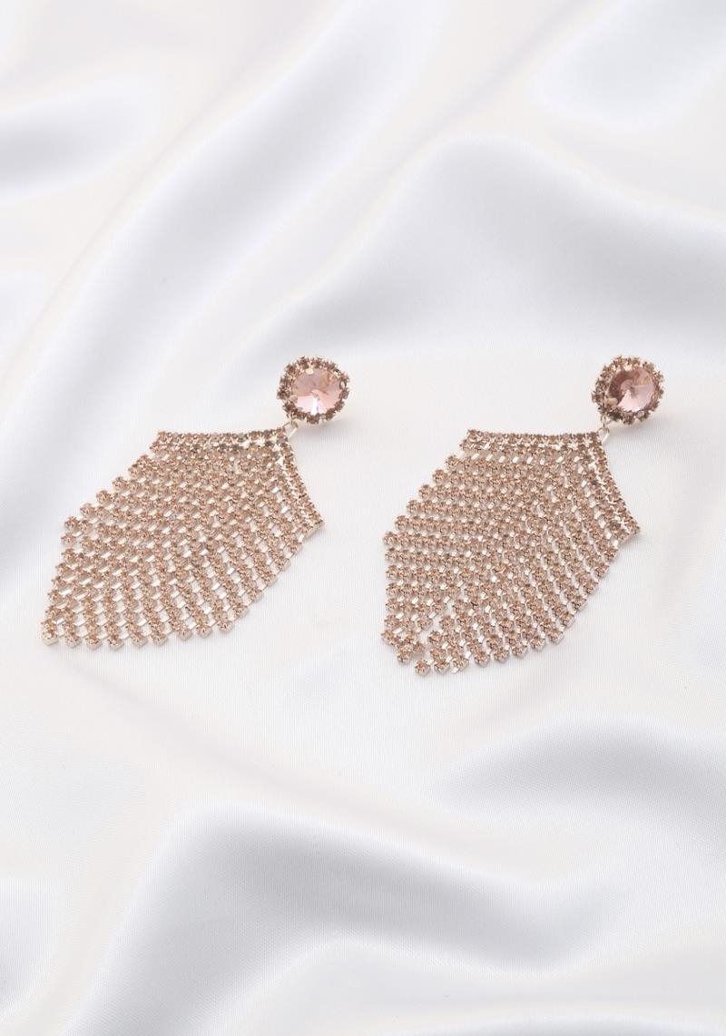 CRYSTAL DANGLE EARRING