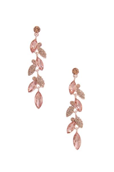 MARQUISE RHINESTONE POST EARRING