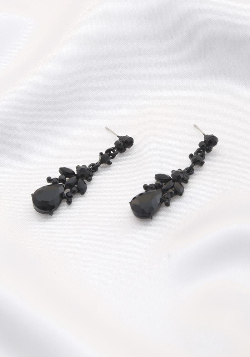 TEARDROP CRYSTAL DANGLE EARRING