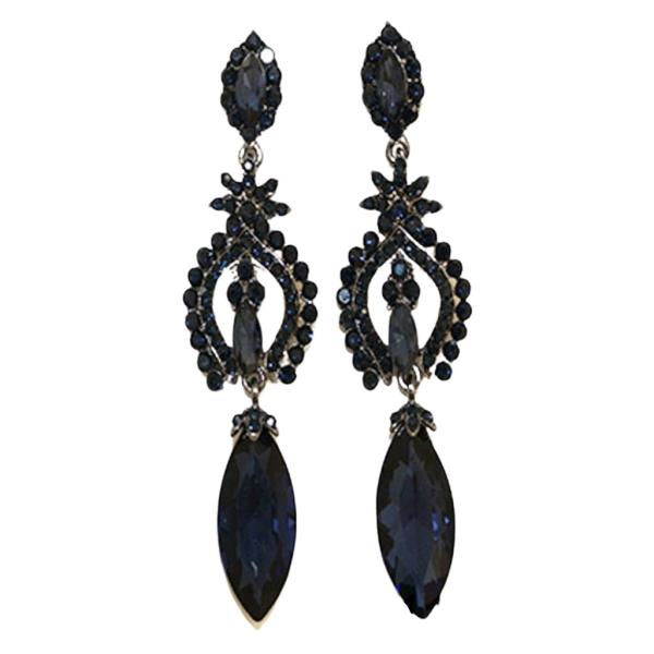 GEMSTONE ELEGANT PARTY DANGLE EARRING