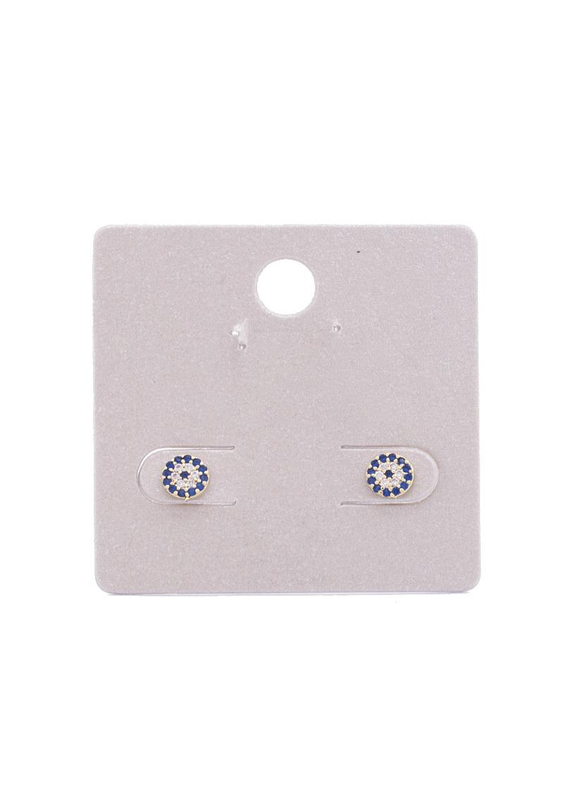 EYE BEADED STUD EARRING