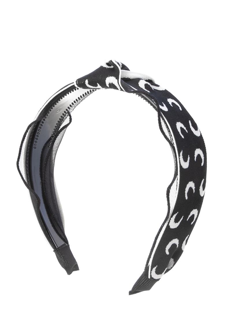 CHIC CRESCENT MOON DESIGN HAIR HEADBAND