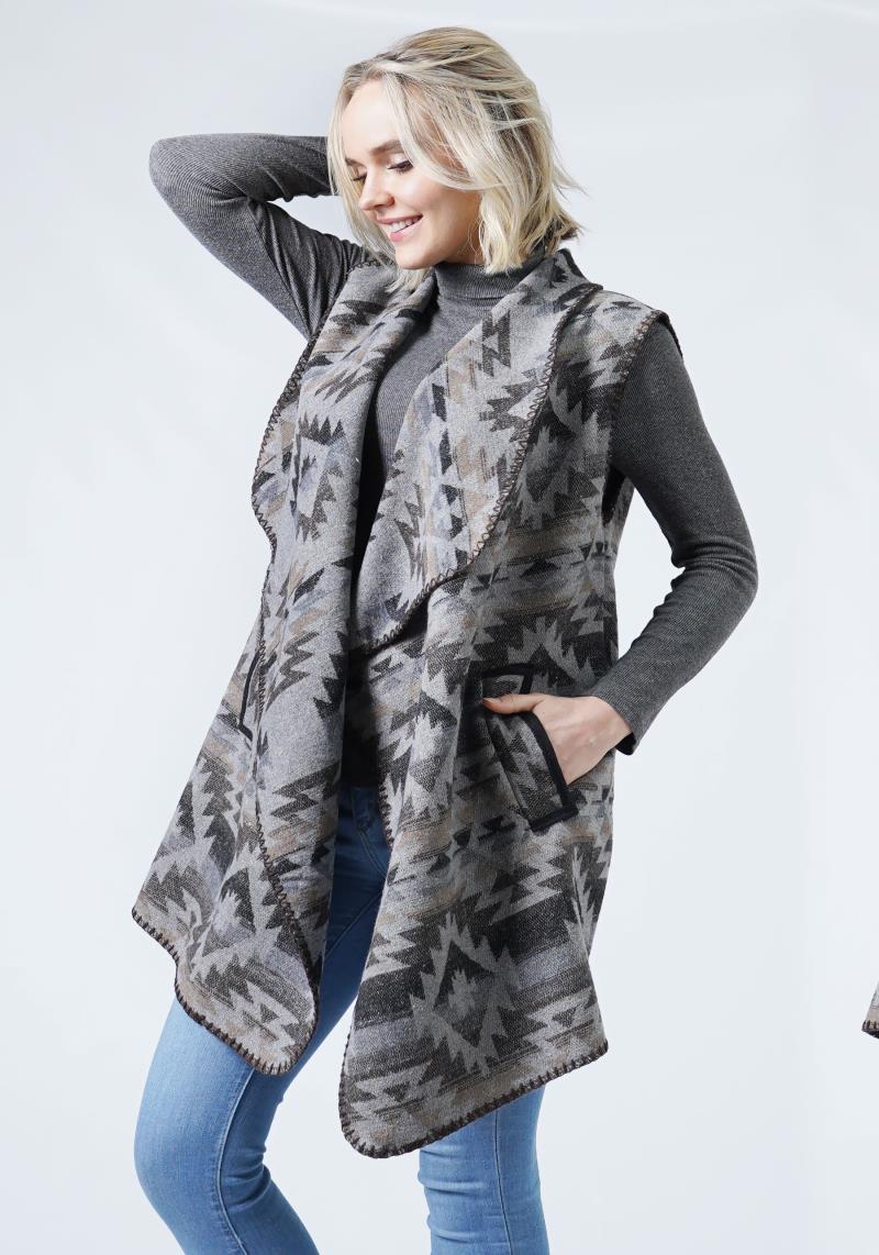 FASHION AZTEC VEST