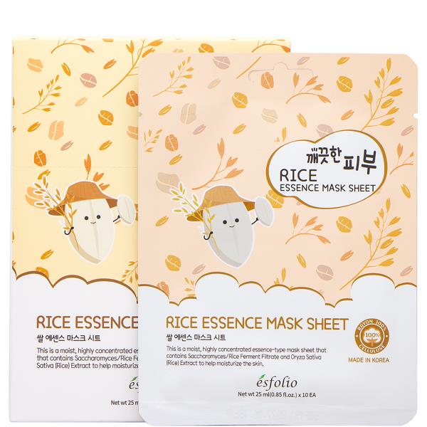 ESFOLIO ROSE ESSENCE MASK 10 SHEETS