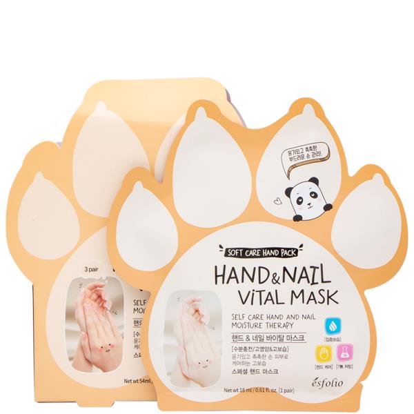 SOFT CARE HAND AND NAIL MOISTURE THERAPY VITAL MASK PACK