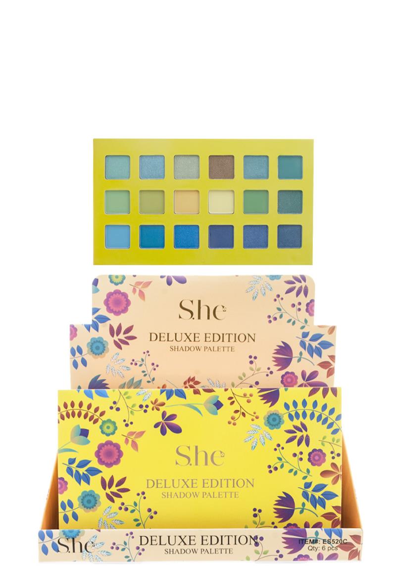 SHE DELUXE EDITION SHADOW PALETTE (6 UNITS)