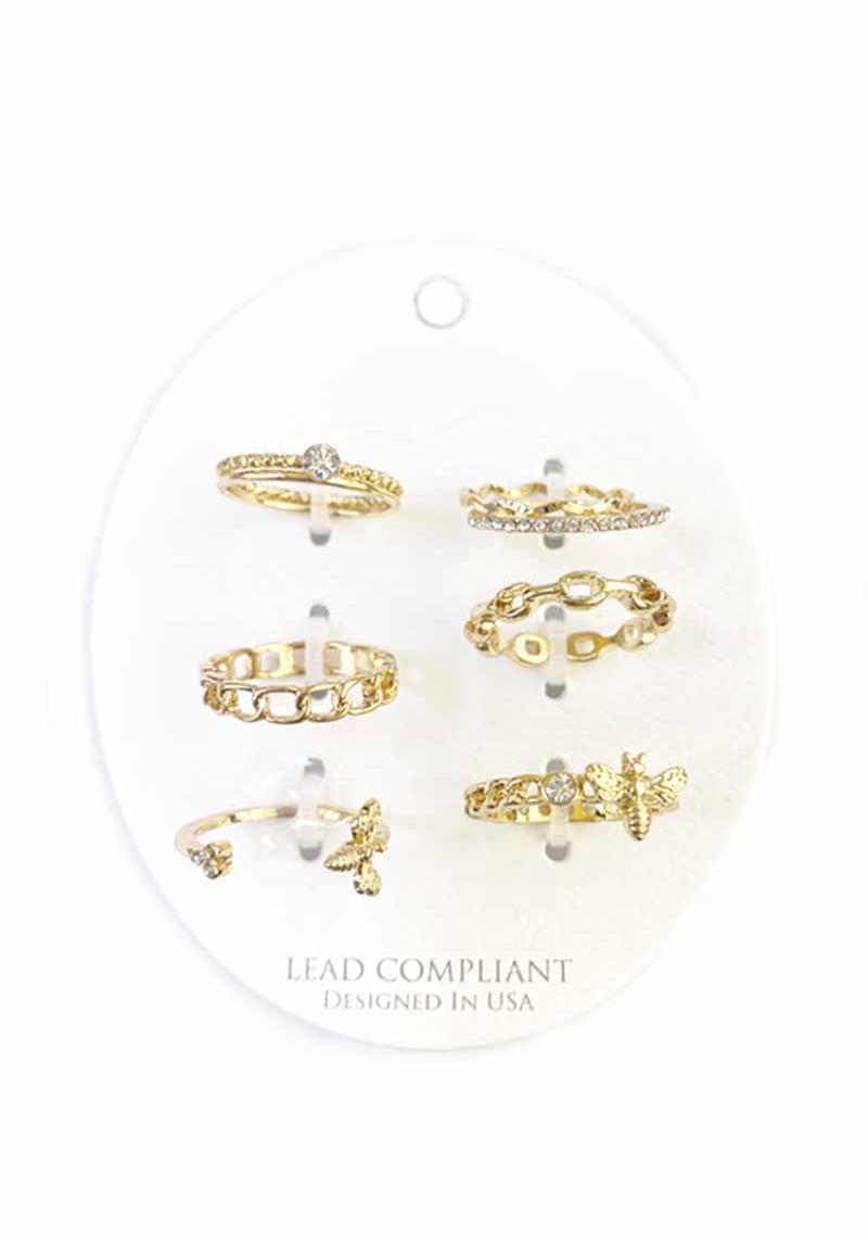 METAL MULTI RING SET